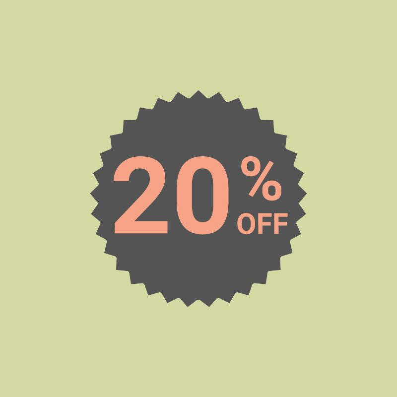 20% Discount for first time clients