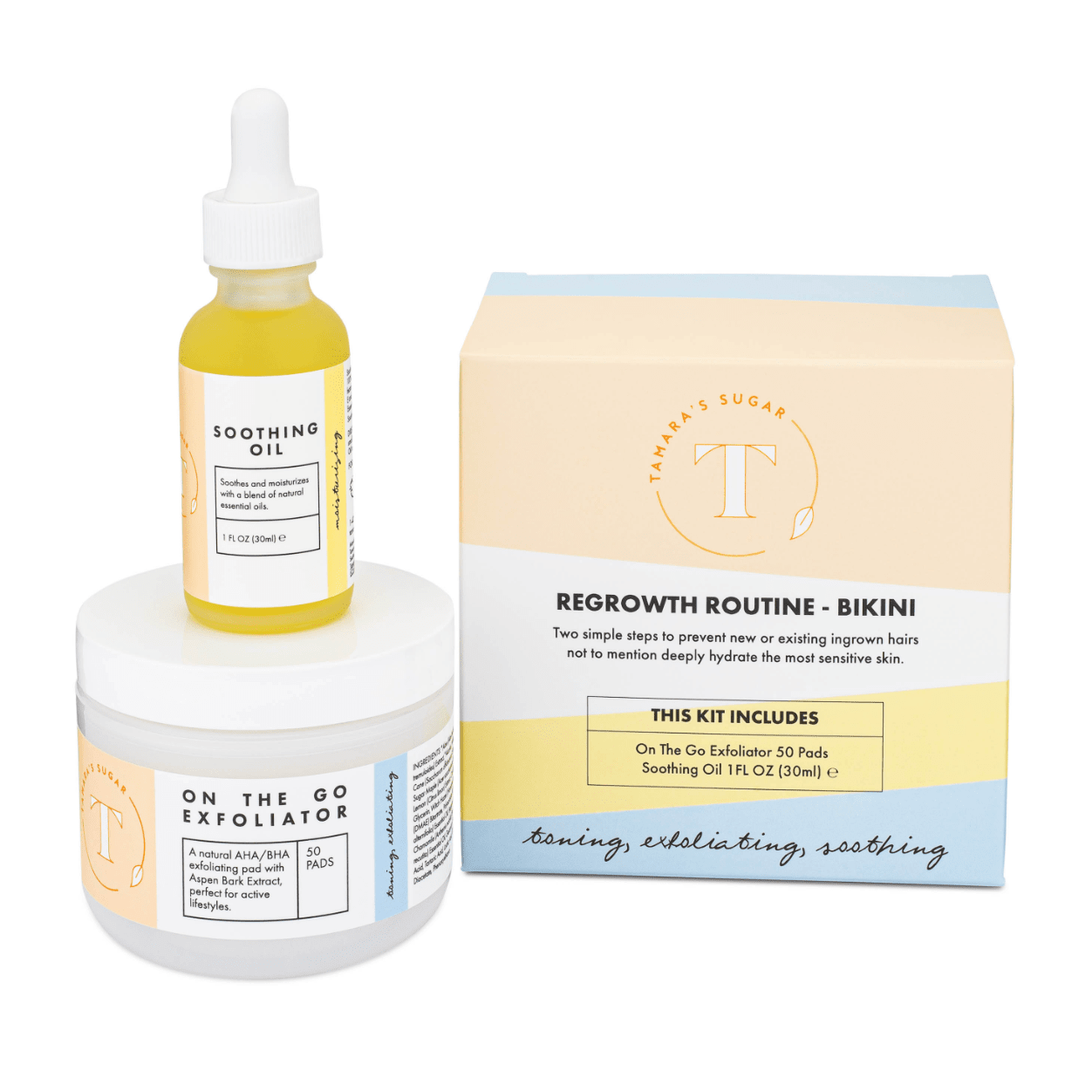 Tamaras Regrowth Routine - Bikini Hudvård Tamara's Professional