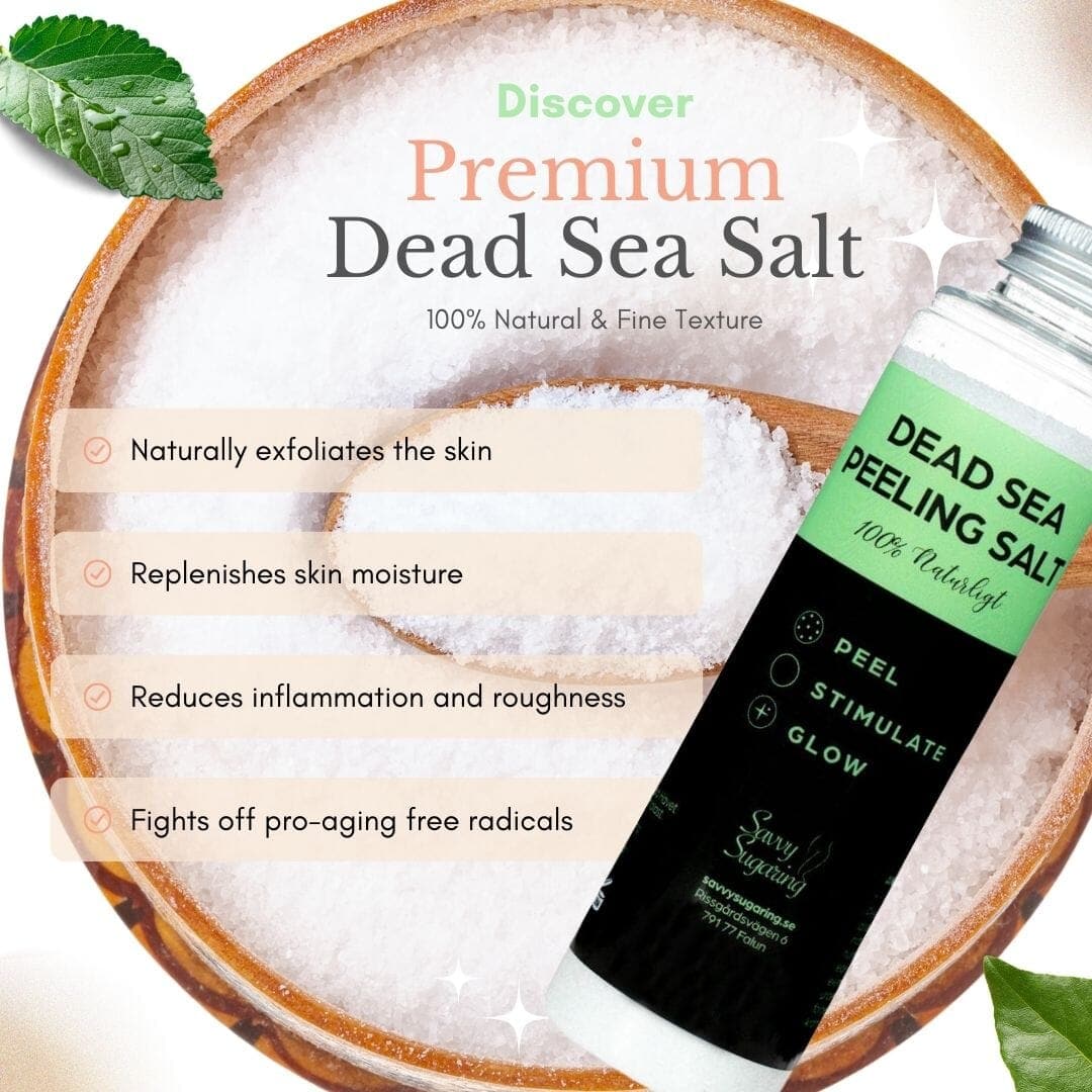 Dead Sea Salt | Instagram & Facebook Post Marketing Savvy Sugaring
