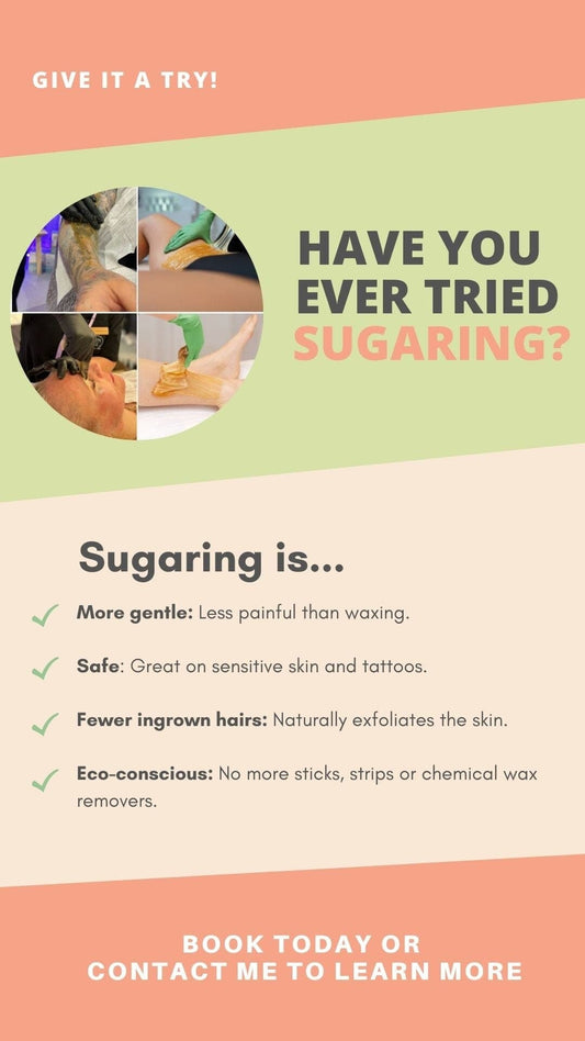 Have you tried sugaring? | Instagram Story Marketing Savvy Sugaring 