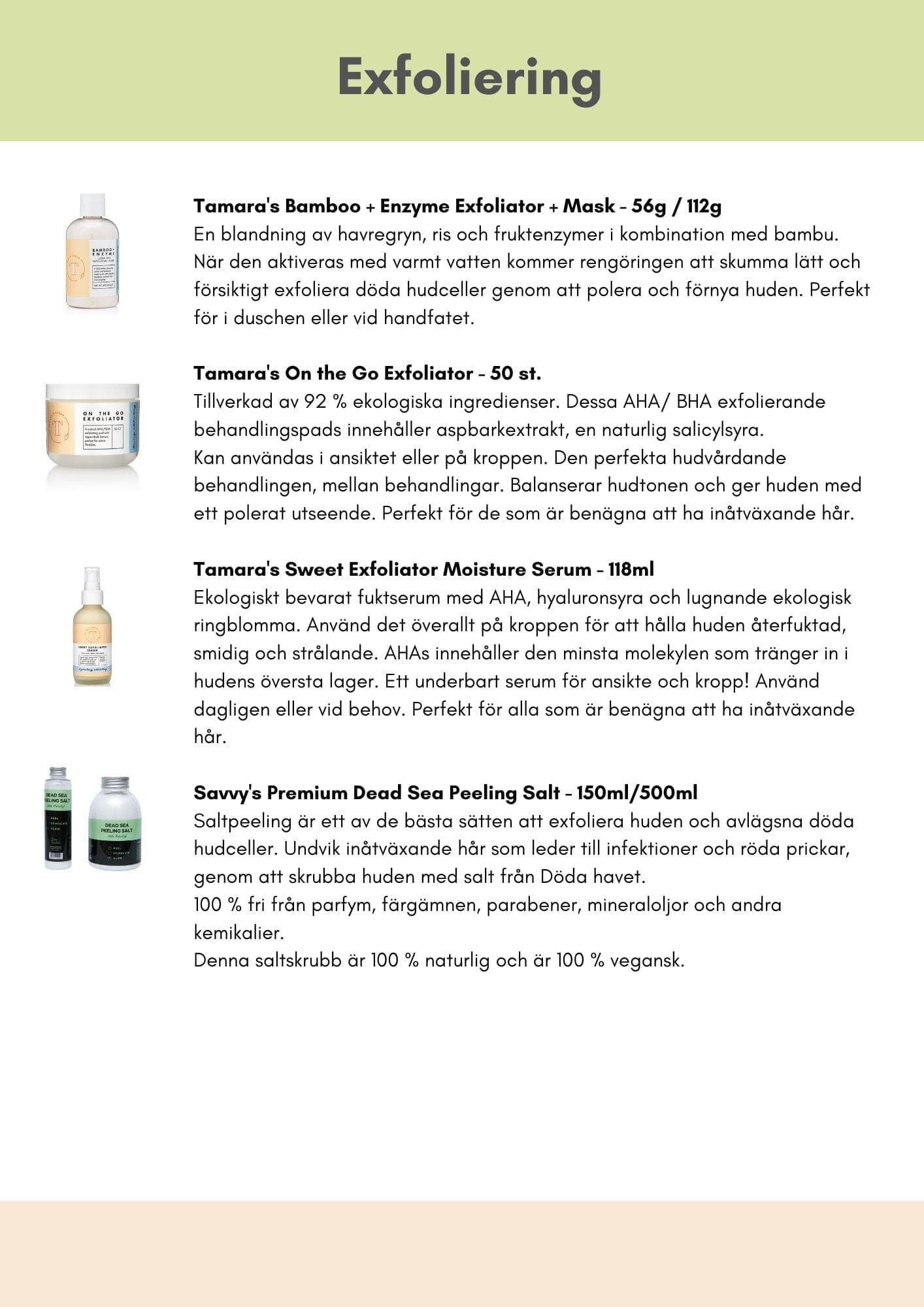 Retail Exfoliation Products | Print-at-home Marketing Savvy Sugaring