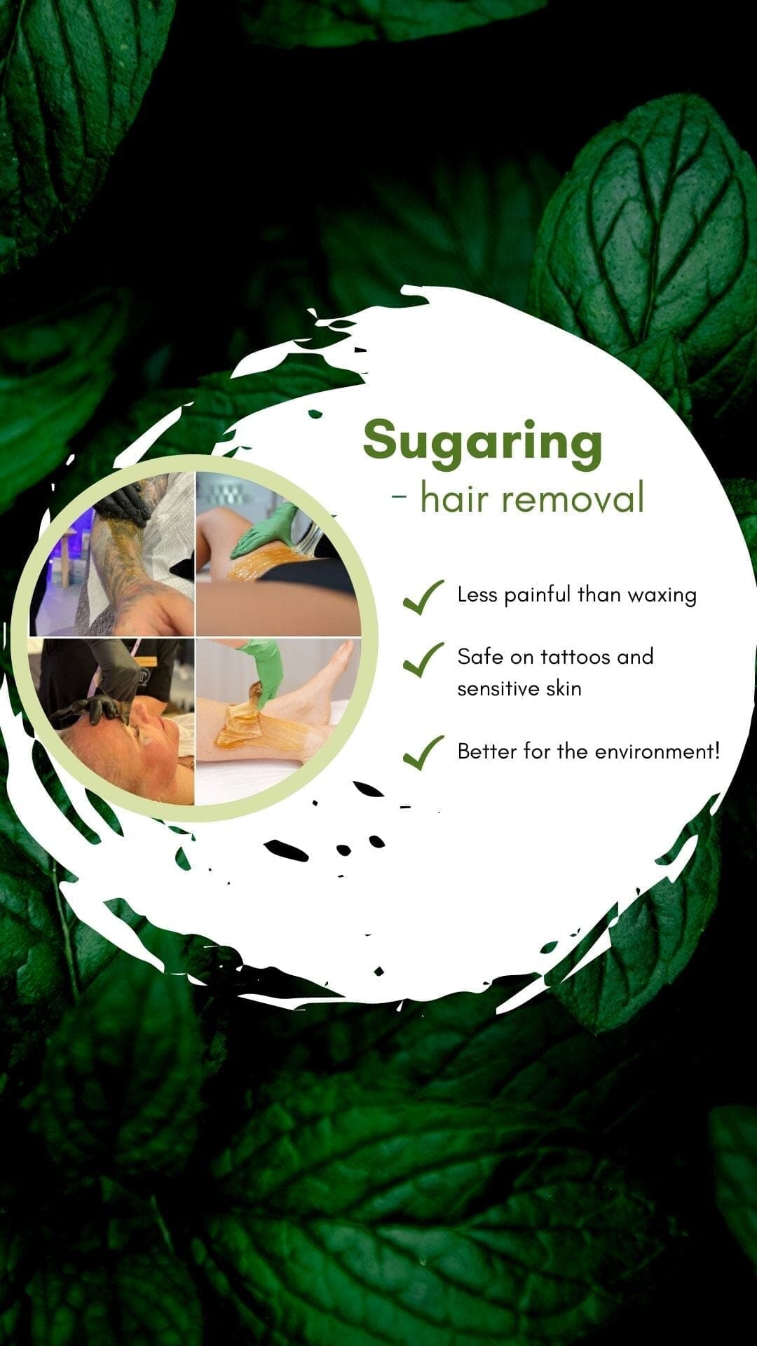 Sugaring Benefits | Instagram Story Marketing Savvy Sugaring