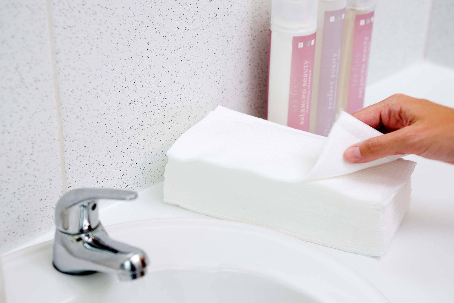 Scrummi® Original Waffle Towels Small WHITE 40x20cm - pack of 50 pcs or carton of 700pcs Förbrukning Scrummi 