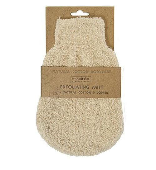 Exfoliating Mitt Linnen with Copper Retail Hydrea London 