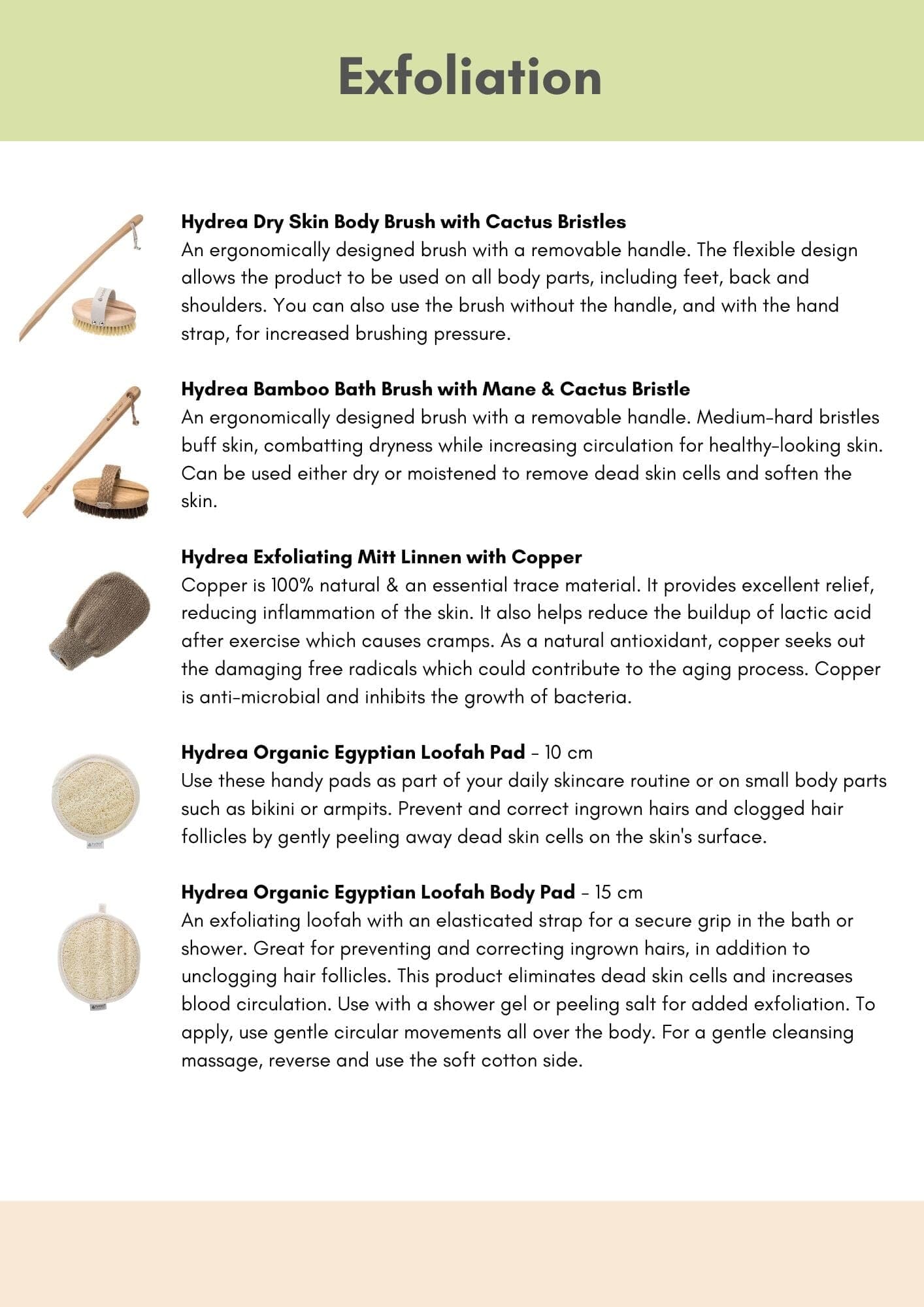 Retail Exfoliation Tools | Print-at-home Marketing Savvy Sugaring 