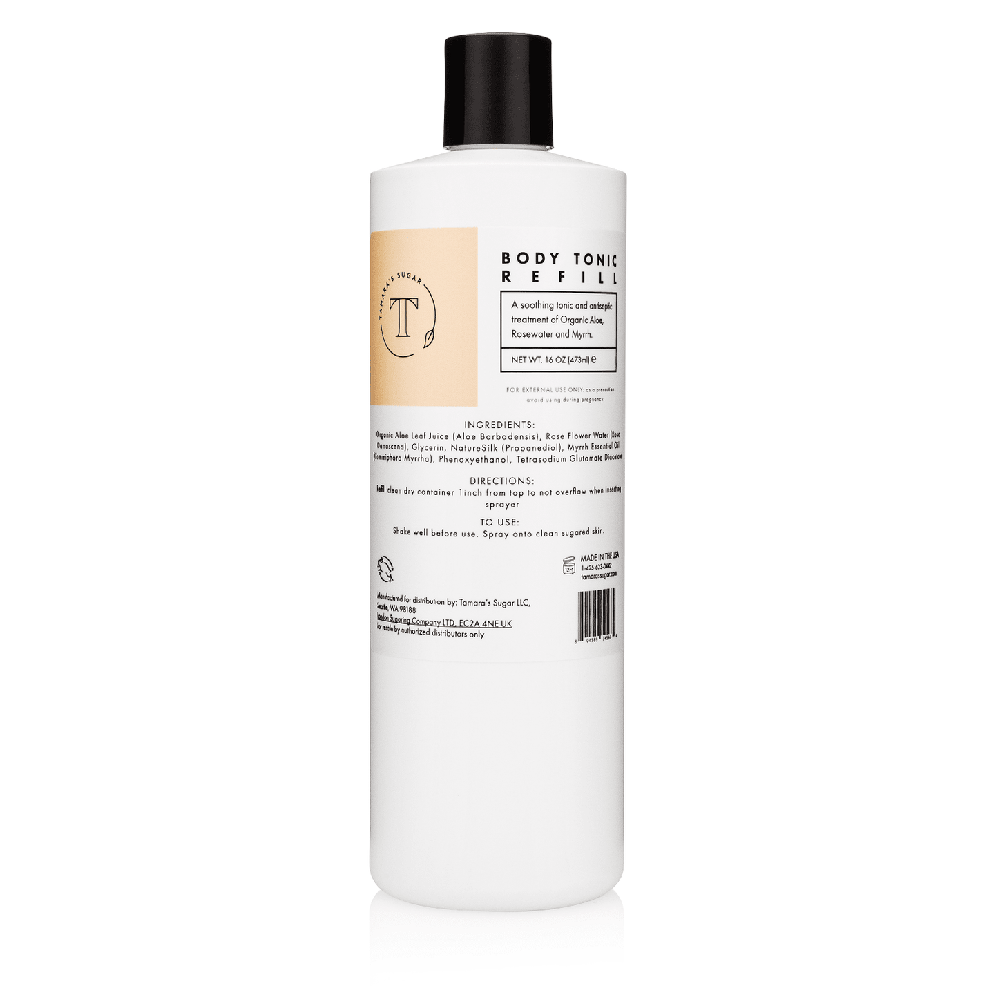 Tamara's Body Tonic Refill - 473 ml Sockring Tamara's Professional 