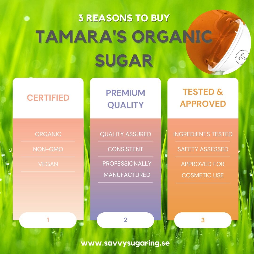 Tamara's SMOOTH Organic Sugar Paste - 992 g Sockring Tamara's Professional 