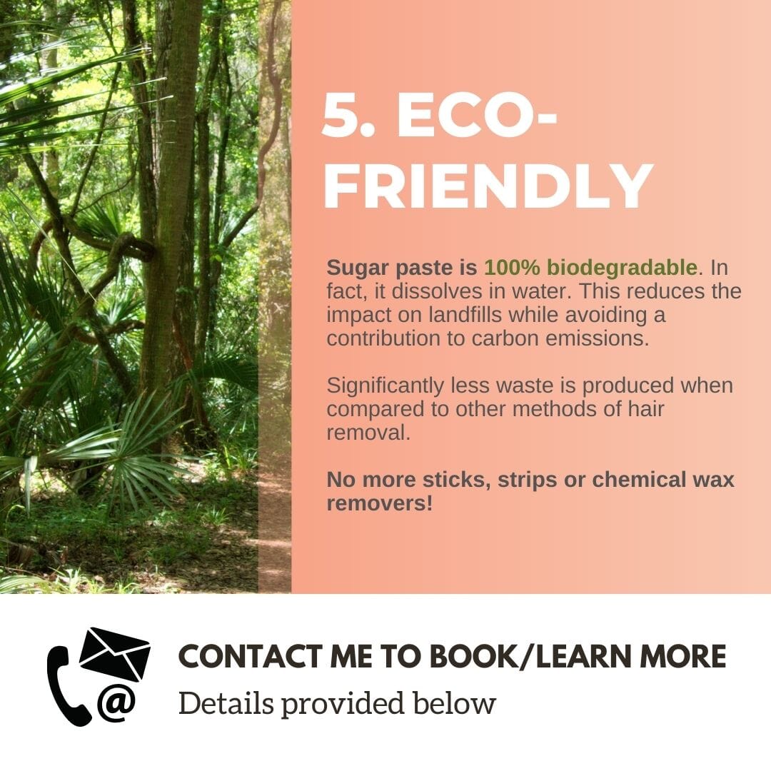 Top 5 client benefits - Instagram & Facebook Post Marketing Savvy Sugaring 